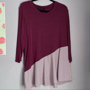 ELOQUII Peplum top